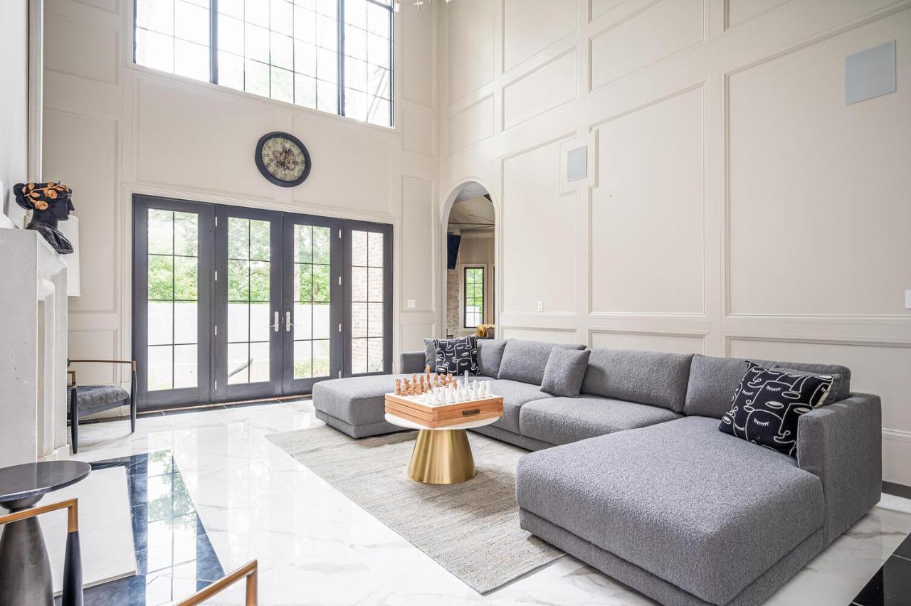 Adams Mansion, 10K Sqft, 7Bd/7Ba, 15Min To Airport Villa AtlantaAtlanta  Kültér fotó